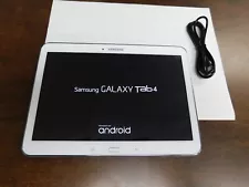 Samsung Galaxy Tab 4 SM-T530NU 16GB, Wi-Fi, 10in - WHITE FREE BUNDLE & SHIPPING