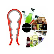 4 in 1 Handy Jar Bottle Can Opener Assort Twist Tool Easy Grip for Arthritis