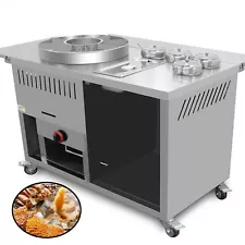 Street Mobile Snack Cart LP Gas Cooking Food Truck Kanto Boiled Hot-pot Cart 27L