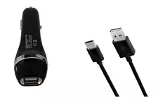 Car Charger+5ft Long USB Cord Cable for Cricket/ATT Samsung Galaxy S21 FE 5G