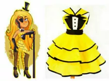 Gravity Falls Female Bill Cipher Dress Cosplay Costume