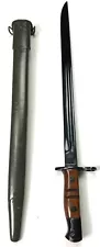 WWI US ARMY M1917 ENFIELD REMINGTON WINCHESTER RIFLE BAYONET & CARRY SCABBARD