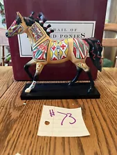 CHEYNNE PAINTED RAWHIDE Trail of Painted Ponies For Sale