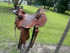 Reinsman Marlene Mcrae 15 inch barrel saddle