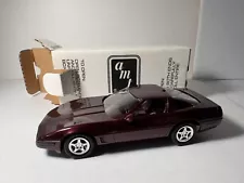 AMT 1995 Chevrolet Corvette ZR-1 Dealer Promo Dark Purple Metallic #6667 NIB