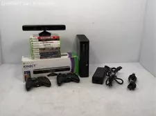 Microsoft Xbox 360 1538 Video Game Home Console With 2 Controller And 10 Games