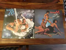 Boney M Love For Sale K50385 + Night Flight To Venus K50498 Vinyl LP EX/EX 1st