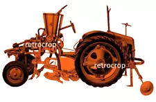 Allis Chalmers G Tractor 1 Row Mounted Planter Owner's & Parts Manual AC Disk