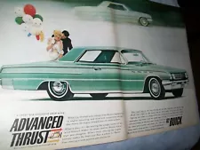 1962 Buick Electra 225 large-mag 2-pg car ad -"A great new exclusive..."