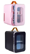 5L Mini Fridge with Handle for Bedroom, Car, Office & Dorm, Cosmetics and Food