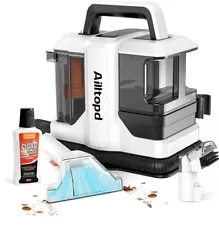 Portable Carpet & Upholstery Spot Cleaner Ailltopd White C4