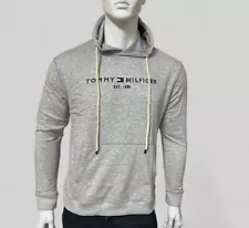 TOMMY HILFIGER MENS CLASSIC HOODIE SWEATSHIRT FOR SALE!