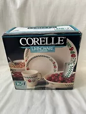 Corelle Livingware by Corning Farm Fresh 4 Settings 1 Serving Bowl 1996 New