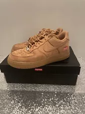 Size 7 - Nike Air Force 1 Low SP x Supreme Wheat 2021 - DN1555-200