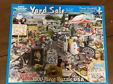 Yard Sale - White Mountain Puzzles - 1000 Piece Jigsaw By Lori Schory COMPLETE