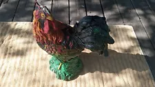 New ListingVintage Resin Rooster Statue