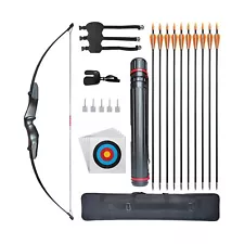 Archery Bow and Arrows Set for Adults 20 30 40 lbs Bow and Arrow for Beginner...