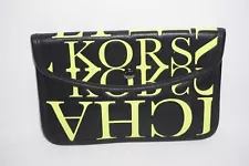 Michael Kors Newspaper Print Pouch