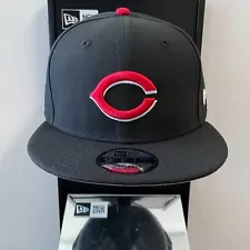 MLB - Cincinnati Reds 9FIFTY Adjustable Snap-Back New Era Cap - Black