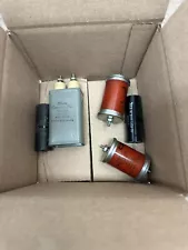 Lot of (5) High Voltage Plastic Capacitors