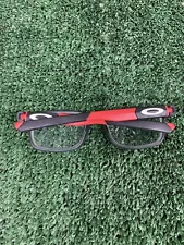 For Frames-OY8007-0250 Kids Boys Oakley FIELD DAY Satin Grey Smoke Red 50-15-128