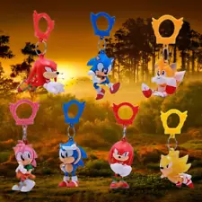 Sonic the Hedgehog Backpack Hanger Keychain : YOU CHOOSE! New + Loose!