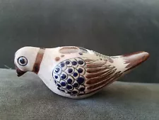 Decorative Clay Pigeon, Handcrafted/Painted, New Mexico