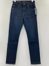 7 For All Mankind Men's Series 7 Adrien Slim Taper Jeans Diplomat Blue sz 28x33