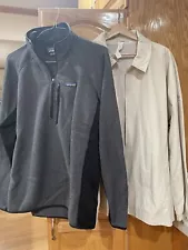 Alo Yoga Jacket And Patagonia Jacket For Sale Both XL . Two Jackets.