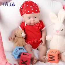 Birthday Gifts 16"Silicone Prematur Rebirth Baby Doll Playmate Toy Special Offer