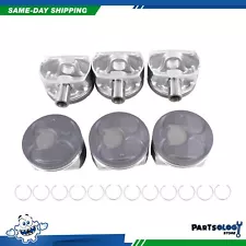 DNJ P3212 Std. size Complete Piston Set For 08-16 Chevrolet Camaro 3.6L V6 DOHC