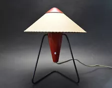 Vintage Czech Mid Century Modern 1950's Table Wall Lamp designed by Frantova