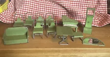 Vintage Industrie Dolls House Metal Furniture Needs Repair