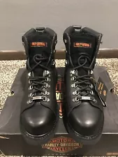 Harley Davidson Men’s 6” Steel Toe Boots D91630 Free Shipping