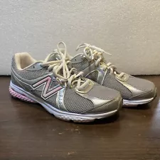 New Balance Shoes Women 10.5 Susan G Komen For The Cure WW665KM Pink Silver