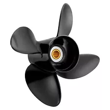 Solas Amita 4 Propeller Fits Yamaha, Fits Honda - Aluminum OEM# 58130-ZW9-V12ZA