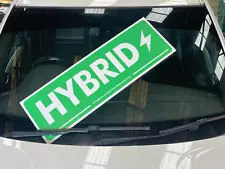 10 X Car/Vehicle For Sale HYBRID Correx Reusable Signs Assorted Wordings GREEN