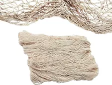 Used Commercial Fishing Net Vintage Fish Netting Old Recycled Reclaimed 14ft New