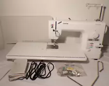 Brothers PQ1500SL Sewing/Quilting Machine Pre-owned 1500 Stitches Per Min. Test