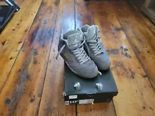 Size 10.5 - Air Jordan 5 Retro Wolf Grey