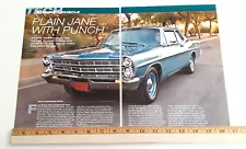 1967 FORD CUSTOM 500 ORIGINAL 2015 ARTICLE