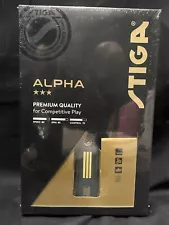 STIGA Alpha - 2mm Premium Ping Pong Paddle | Sealed! +Free Shipping