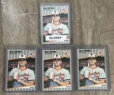 Bill Ripken 1989 Fleer Error Card Black Box #616 Lot of 3 & 1 Glossy 4 Total