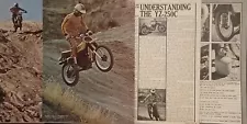 1974 Yamaha YZ250C 6pg Motorcycle Test Article