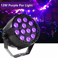 UV LED Par Can Uplight Stage Lights Projector DJ Disco KTV Show Party Lighting