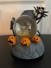 New ListingDisney The Nightmare Before Christmas Jack Skellington Lightup Musical Snowglobe