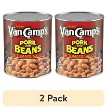 Large 114 oz Canned Pork and Beans, Ideal for Big Gatherings