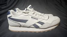 Reebok Classic Leather White/Navy Blue Men Unisex Casual Shoes Clean