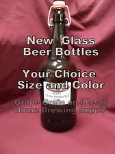 New Beer Bottles, Your Choice in Size and Color. Glass Beer Bottles