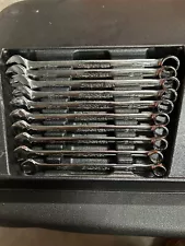 Snap On Tools Metric Flank Drive Combination Wrench Set (10–19 mm)